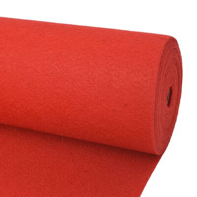 Tapis pour exposition 1 x 12 m rouge