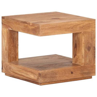 Table basse 45x45x40 cm Bois d'acacia massif