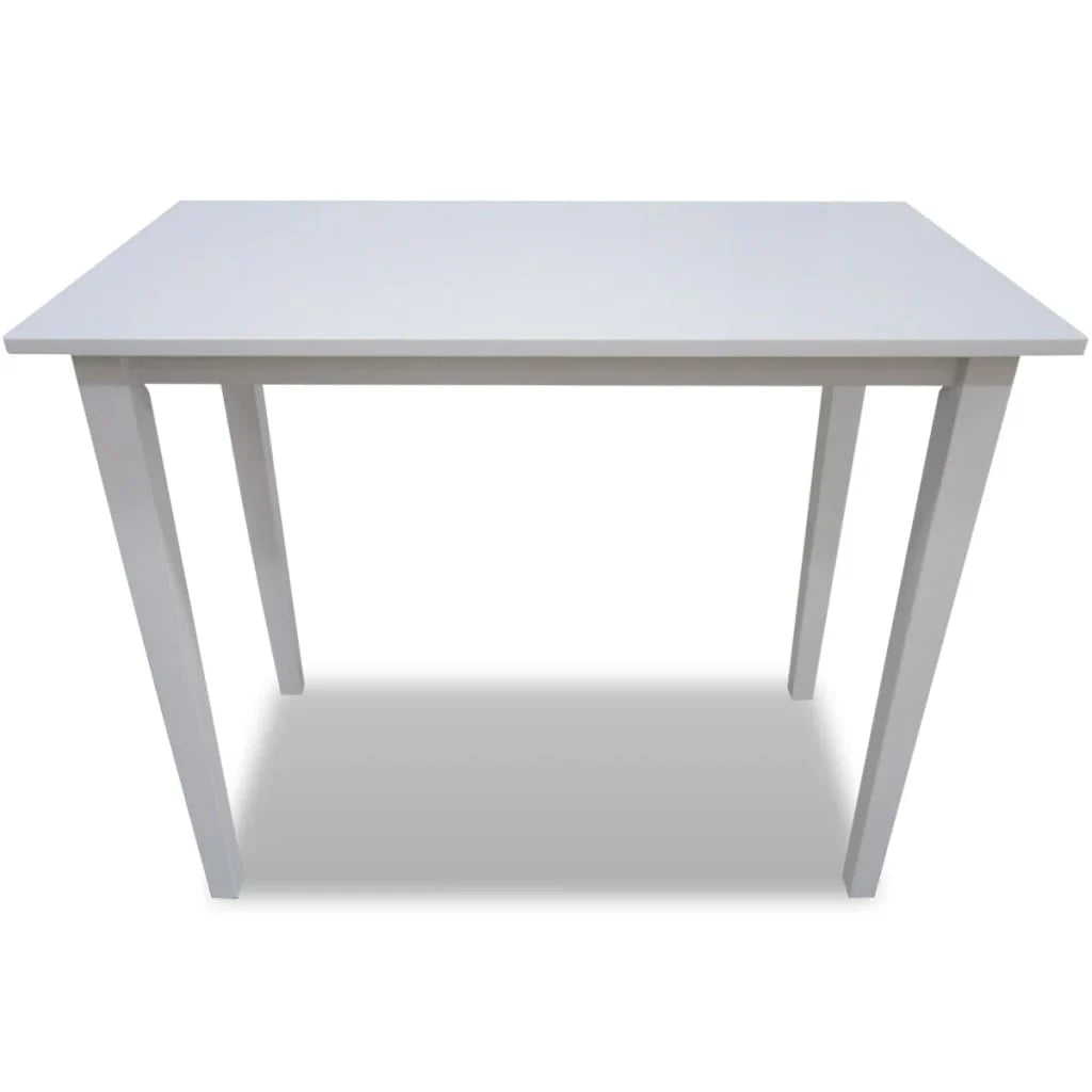 Table de bar en bois Blanc