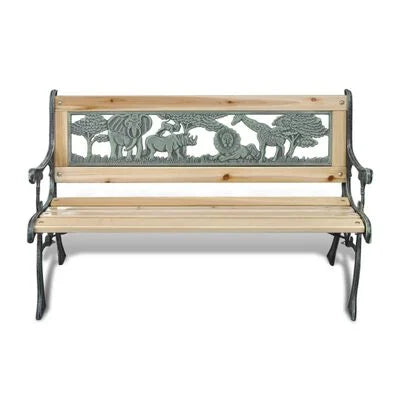 Banc de jardin pour enfants 84 cm Bois