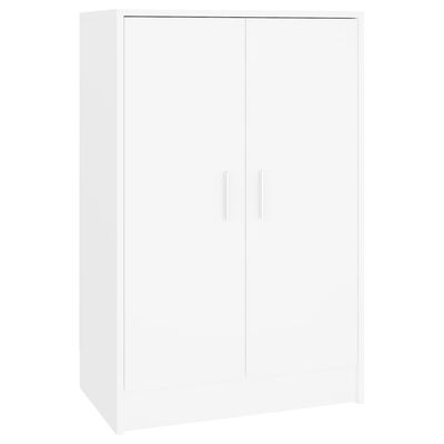 Armoire à chaussures Blanc 60x35x92 cm Bois d’ingénierie Offre