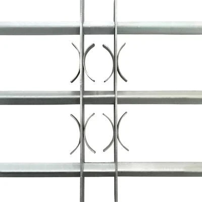 Grille réglable de sécurité de fenêtres et 3 barres 700-1050 mm